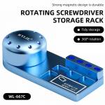 wylie wl-667c-360-rotating-aluminum-alloy-storage-rack-1