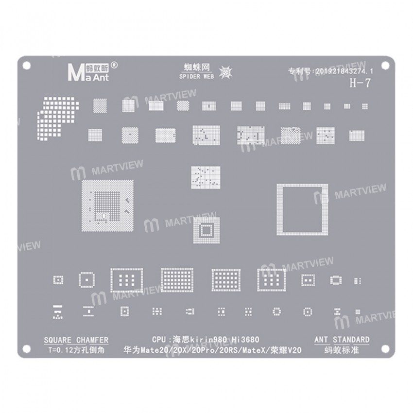 maant hw1-16-huawei-cpu-comprehensive-bga-reballing-stencil-set-7