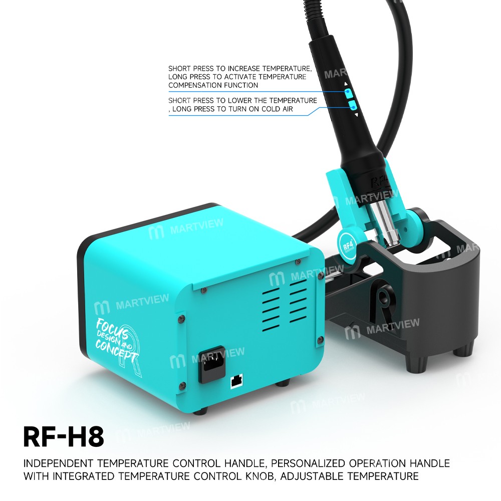 rf4 rf-h8-temperature-control-esd-hot-air-gun-rework-station-for-pcb-bga-repair-14