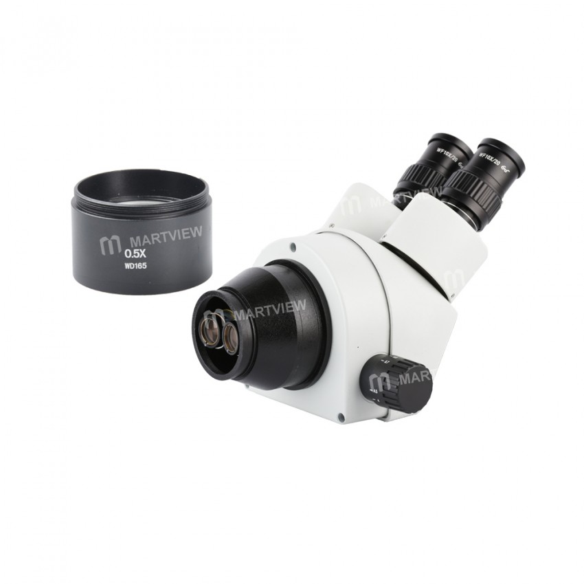 0.5X 48mm Stereo Microscope Barlow Adapter Lens