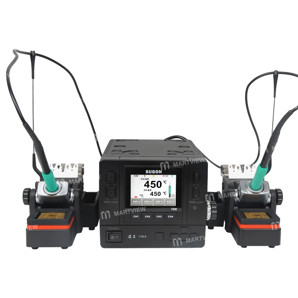 Sugon T66 Single / Dual Station Smart Temperature-Adjustable