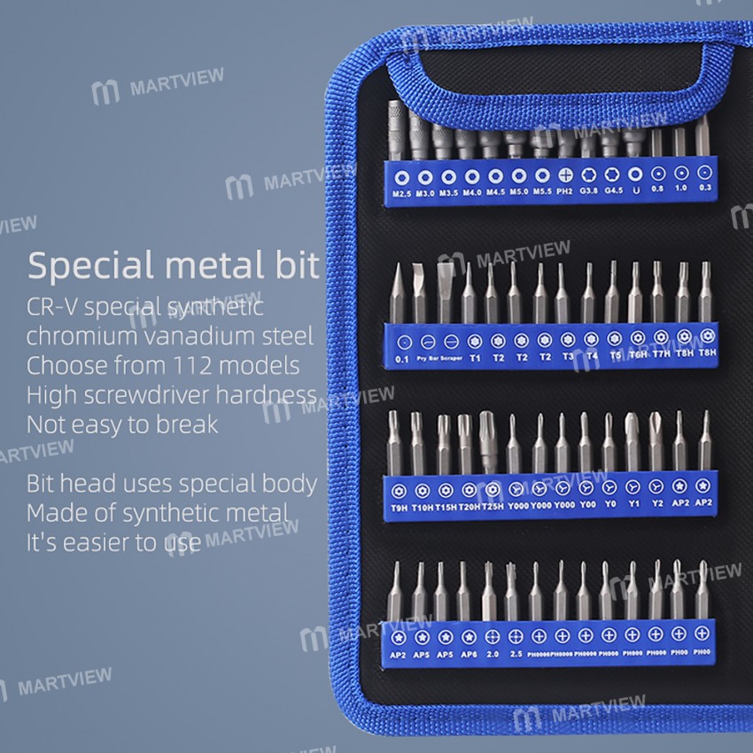 Kaisi K-1926 126-in-1 Precision Screwdriver Set