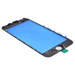 Replacement touch screen digitizer outer glass lens with bezel frame pre assembled for iPhone 6 plus