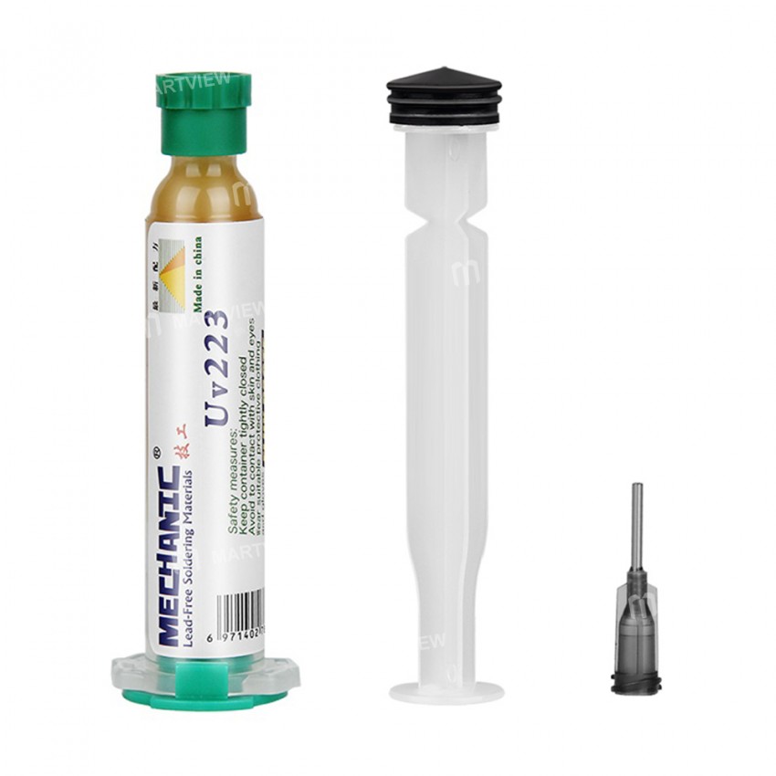 Mechanic UV-223 / 559 10cc / 100g Mild Rosin Lead-Free No-Clean Solder Flux