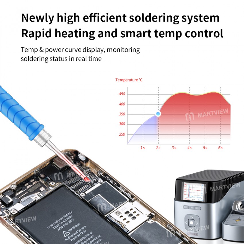 aixun t410-led-display-single-channel-smart-soldering-station-for-mobile-phone-bga-repair-4