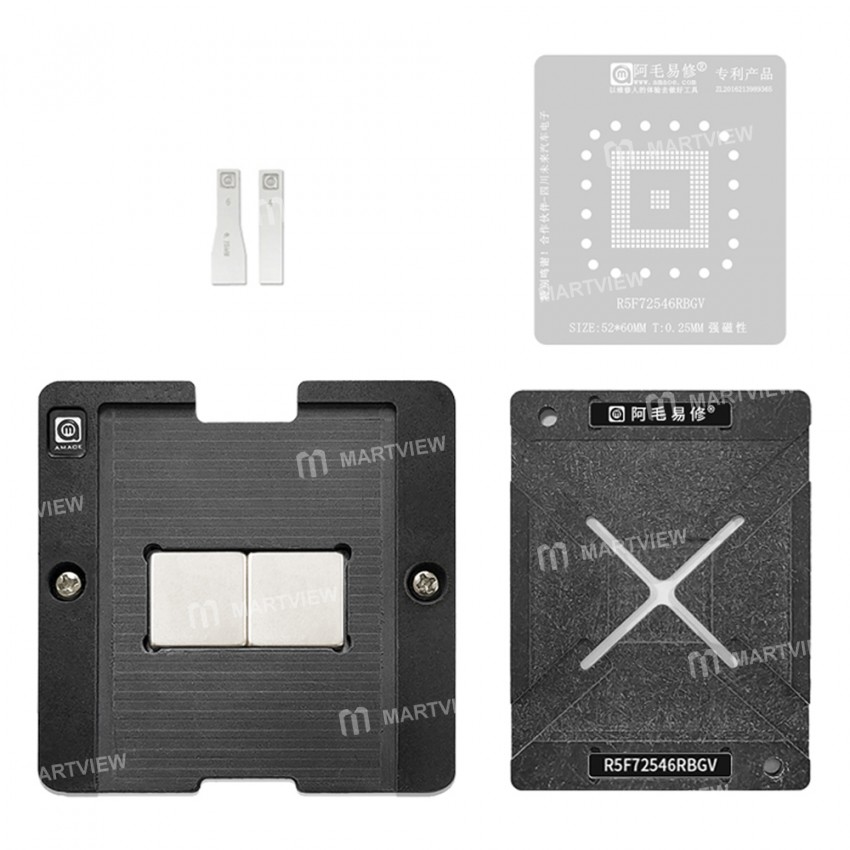 amaoe 025mm-bga-reballing-stencil-platform-set-for-r5f72546rbgv-1