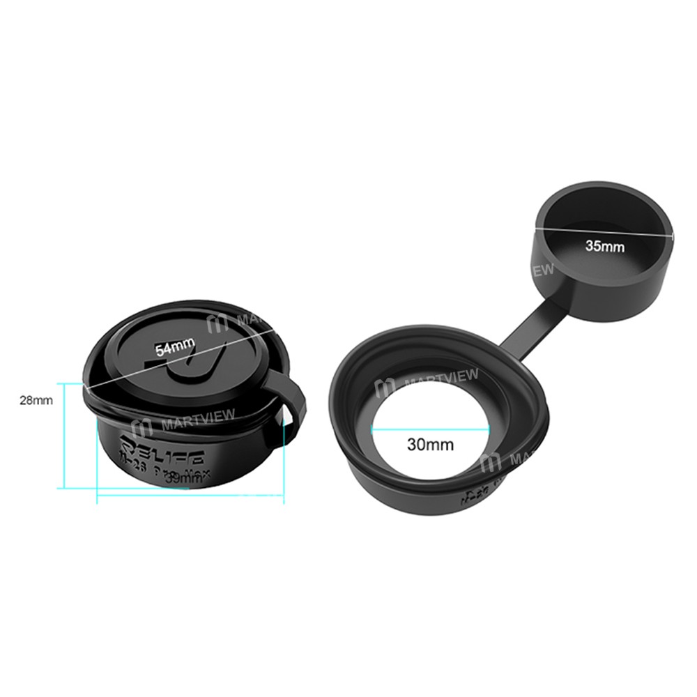 relife m-26-pro-max-dustproof-anti-light-leakage-soft-silicone-microscope-eyepiece-cover-4