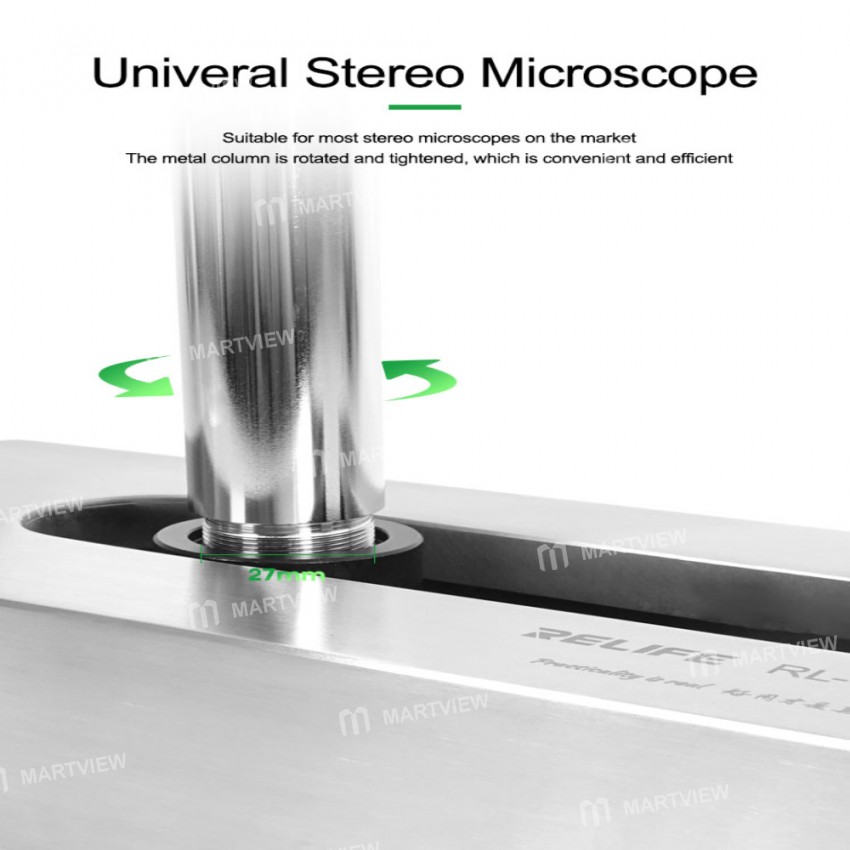 Relife RL-004U Universal Movable Adjustable Base Stand for Microscope