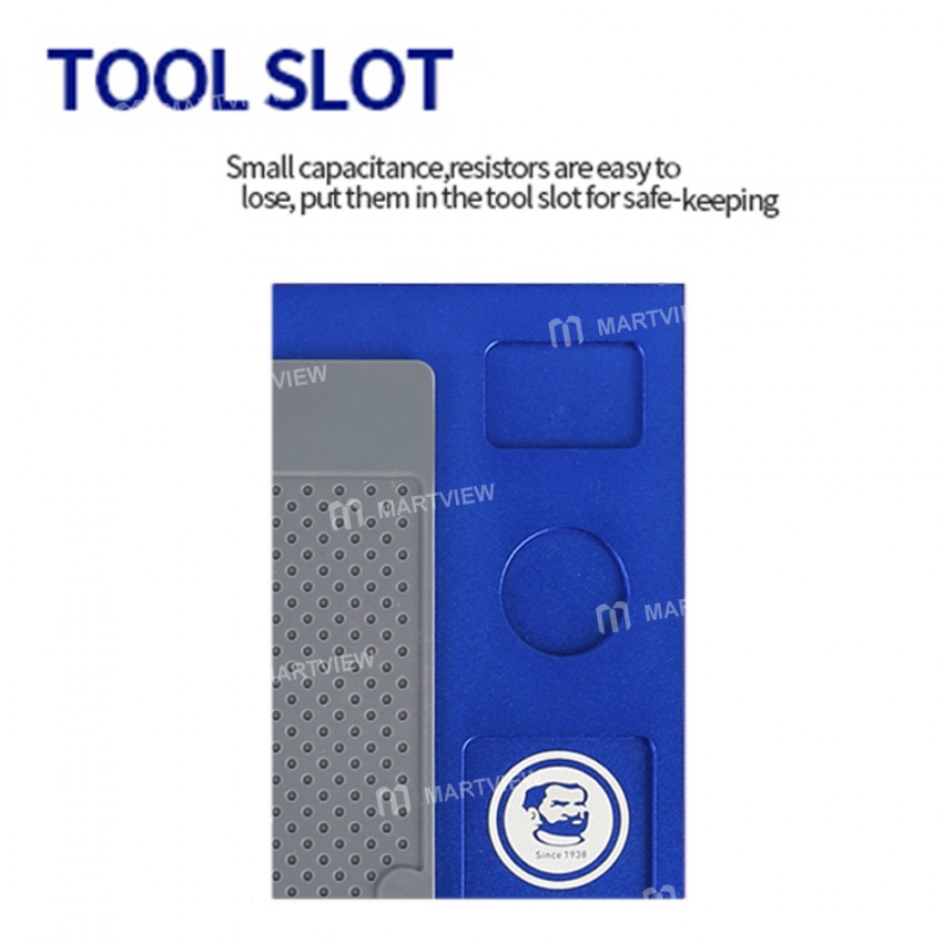 Mechanic iMat Pro Microscope Universal Sliding Aluminum Alloy Base Corrosion-resistant Repair Pad