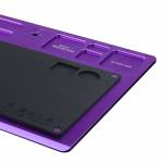 lb tool-4030-40x30cm-microscope-pcb-welding-repair-aluminum-alloy-base-with-silicone-mat-6