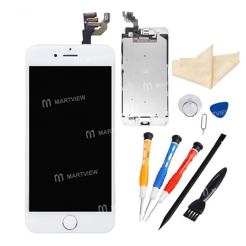 Replacement LCD Screen Touch Digitizer LCD Display With Spareparts Home Button Earphone Camera & Etc