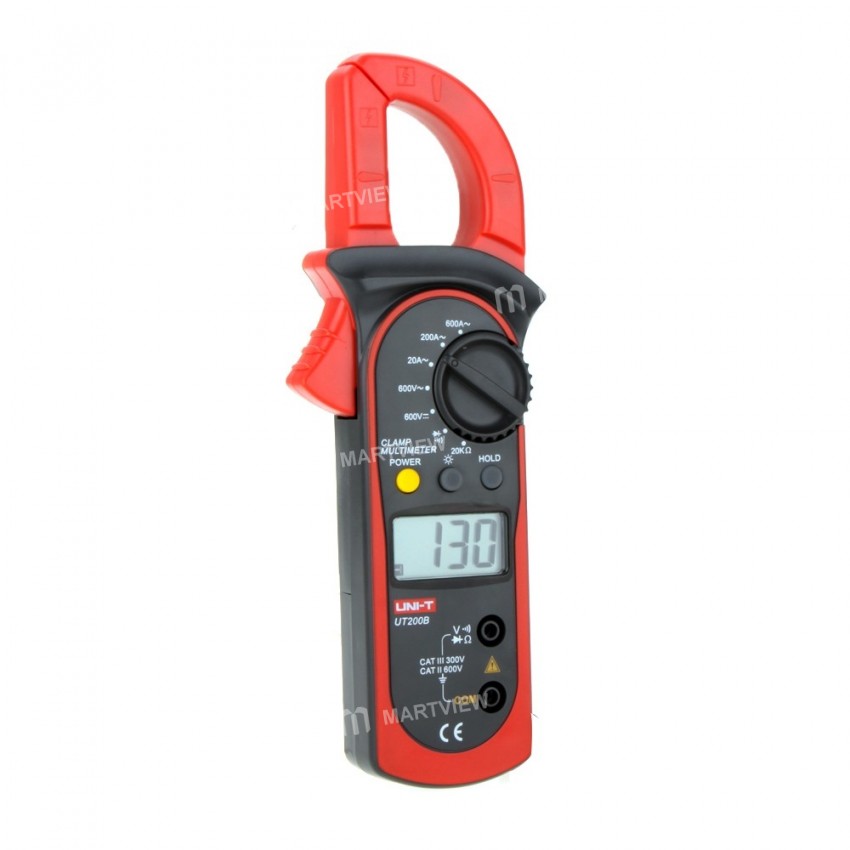 UNI-T UT200B Digital Clamp Meters LCD Backlight AC / DC Voltage AC Current Resistance Clamp Multimet