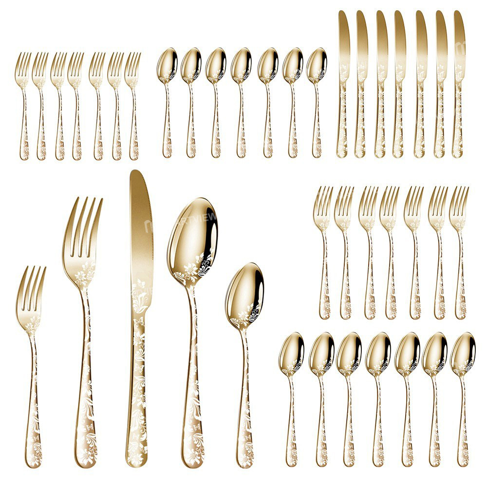 40pcs stainless-steel-silverware-set-mirror-polished-cutlery-flatware-12