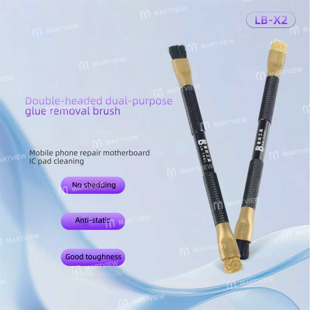 luban lb-x2-double-headed-dual-purpose-glue-removal-brush-for-motherboard-ic-pad-cleaning-2