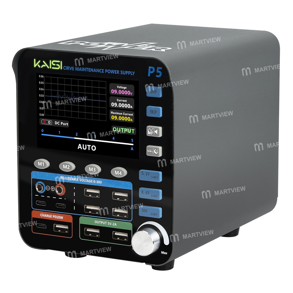 kaisi p5-210w-toroidal-transformer-intelligent-regulated-power-supply-for-mobile-phone-repair-2