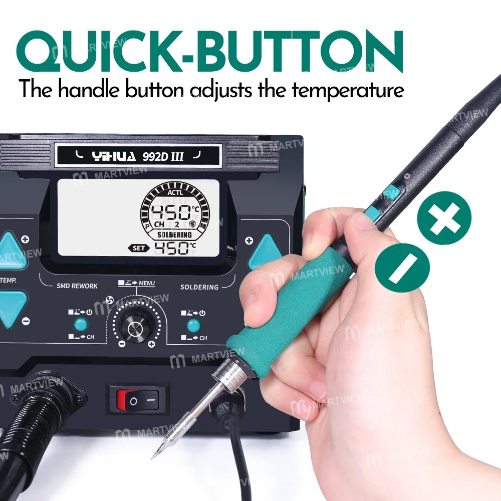 yihua 992d-iii-2-in-1-c210-c245-digital-display-hot-air-gun-soldering-iron-rework-station-11
