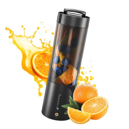 XIP8 Portable Blender for Shakes and Smoothies 16OZ 15W Magnetic Charging 20000rpm 6 Sharp Blades Waterproof Multifunctional Household Electric Juicer Cup