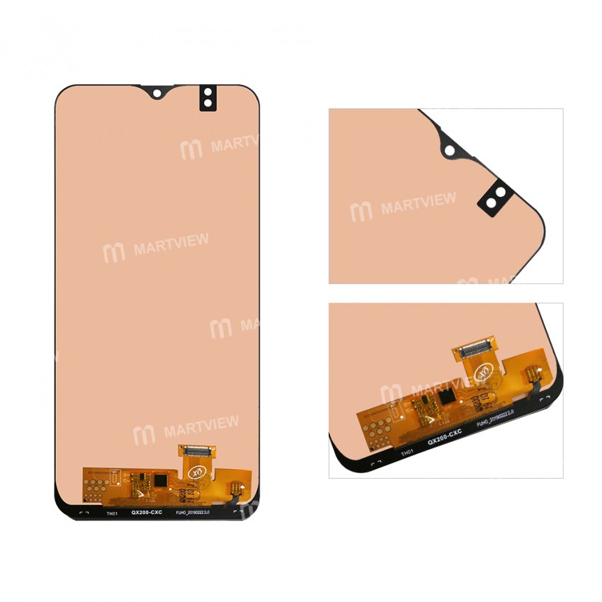 OLED LCD Display Touch Screen Digitizer Assembly Replacement for Samsung Galaxy A20 A205 - Black