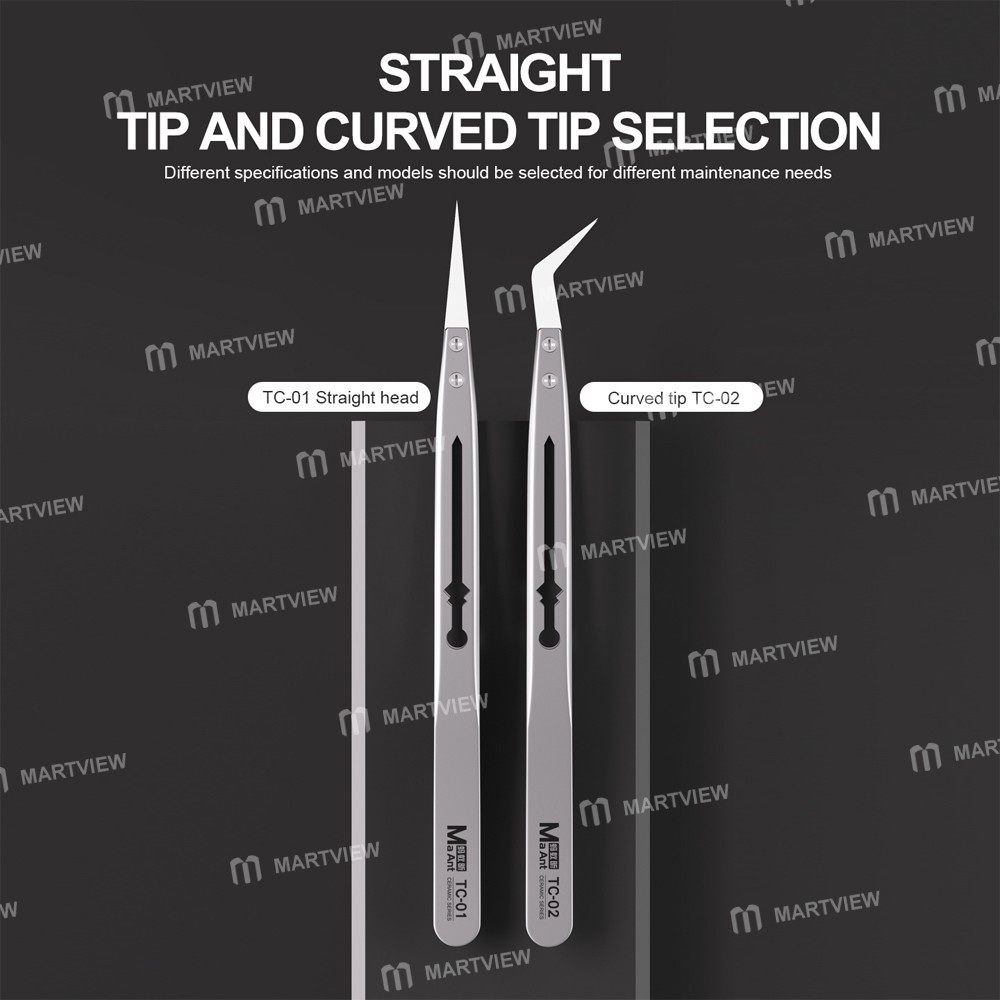 maant tc-01-tc-02-insulating-non-conductive-anti-static-ceramic-flying-wire-tweezers-7