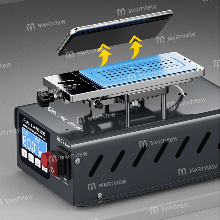 ifixes ir360-max-8-inch-lcd-screen-multi-functional-360-rotary-heating-separator-machine-9