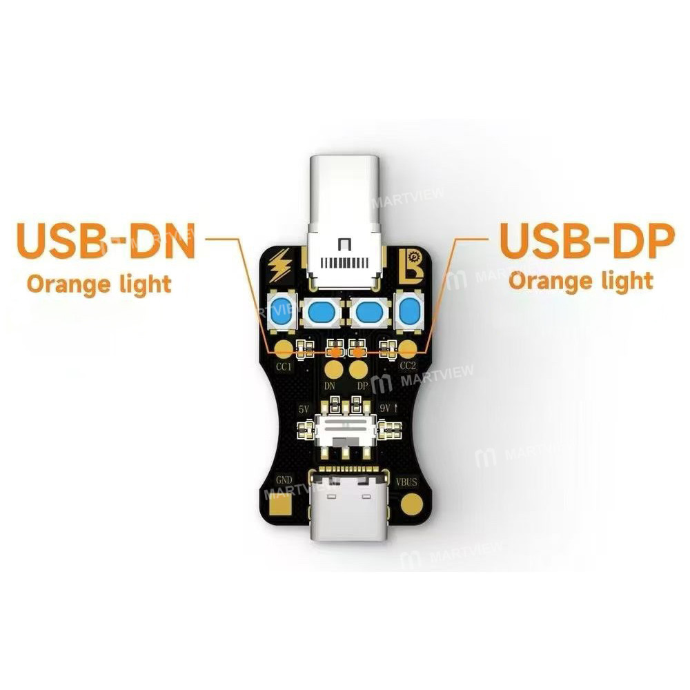 luban type-c-mobile-phone-charging-connector-non-disassembly-inspection-board-7