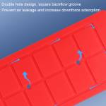 BST-S-2000 7-inch Universal Non-slip Silicone Suction Pad for Vacuum Separator