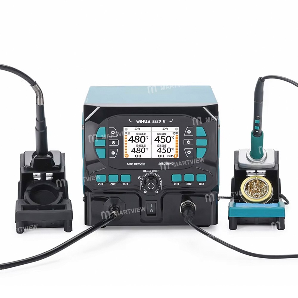 yihua 992d-ii-2-in-1-precision-nano-hot-air-pen-soldering-iron-dynamic-lcd-display-rework-station-14