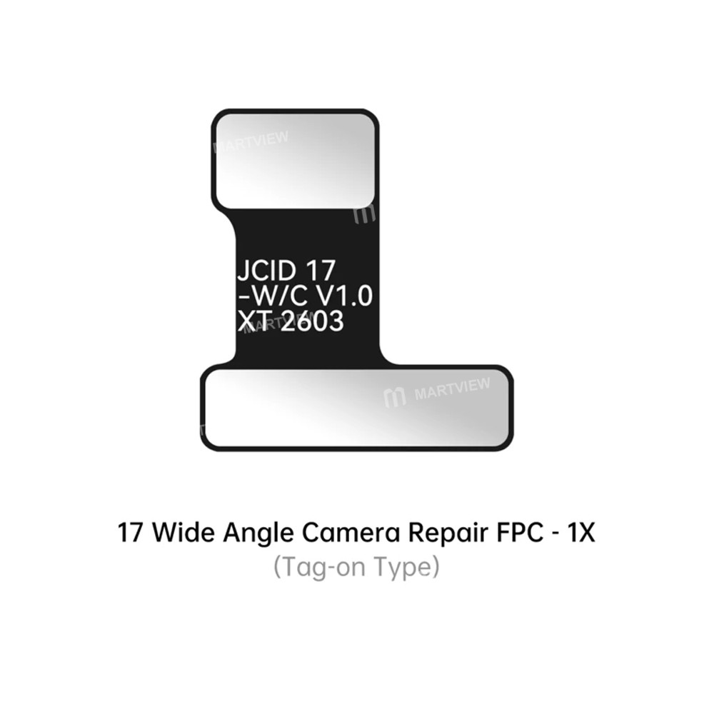 jcid front-and-rear-camera-repair-adaptor-wide-angle-camera-flex-cable-for-iphone-17-series-3