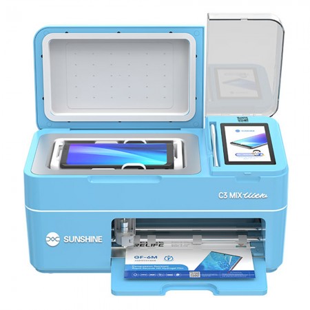 Sunshine C3 Mix Ultra 12.9-inch Smart Vacuum Auto-positioning Cutting & Laminating Machine with UV Curing