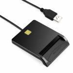Rocketek RT-SCR1 High-Performance USB 2.0 Smart Card Reader SIM Cloner Connector for Computer