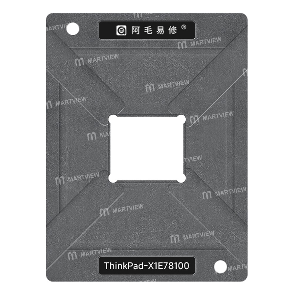 amaoe snapdragon-x-elite-x1e-78-100-cpu-bga-reballing-stencil-platform-for-lenovo-thinkpad-notebook-