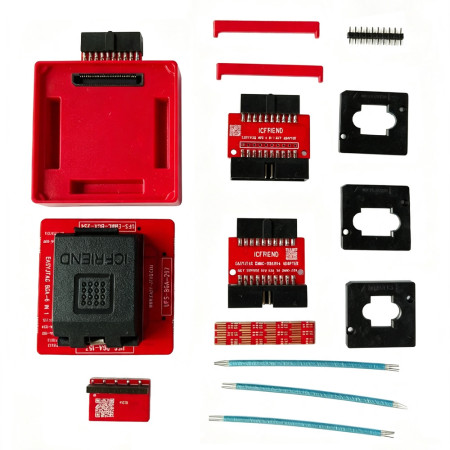 6 in 1 UFS (Simplfied) BGA153 BGA254 BGA297 ICFriend Socket for Easy Jtag Plus Box