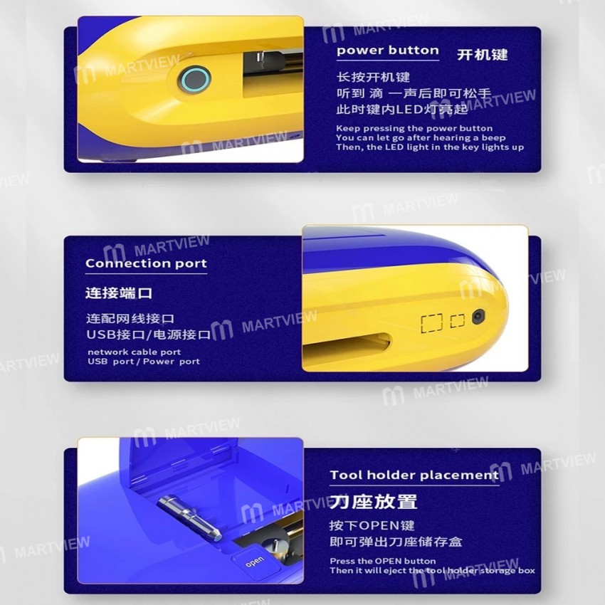 Mechanic M860 Flexible Hydrogel Film Cutting Machine For Pad Phone Watch Protective Film Cutt