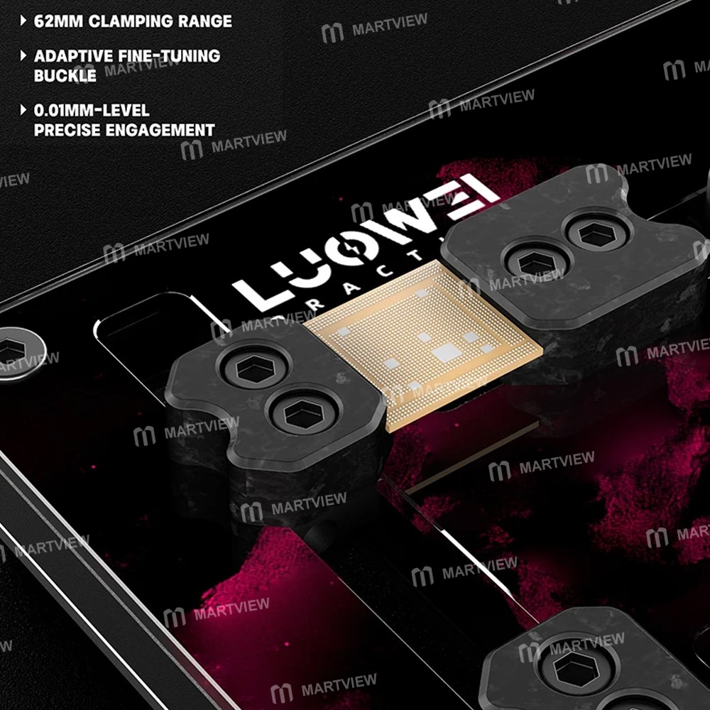luowei lw-ap06-tempered-insulating-glass-two-axis-motherboard-repair-fixture-6