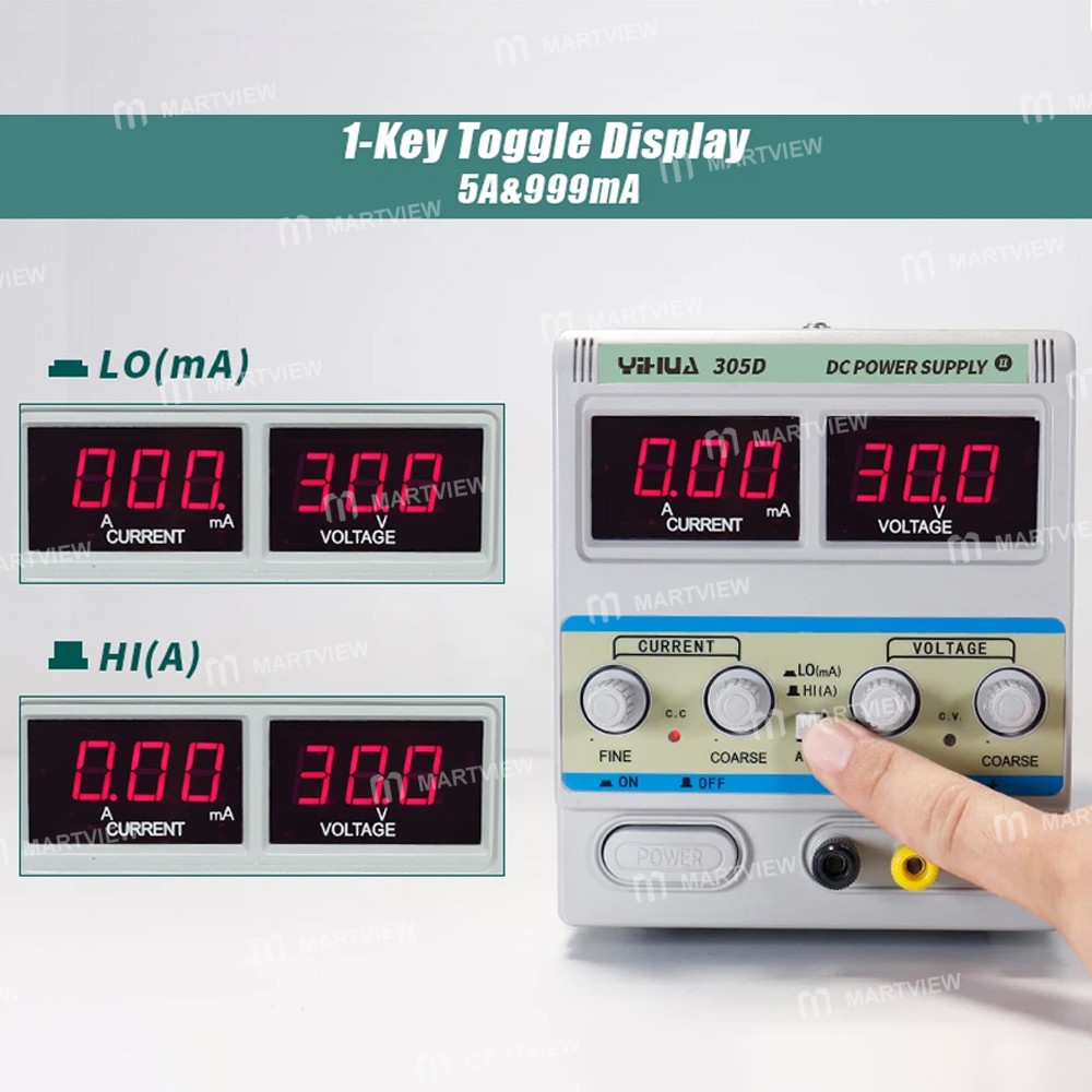 yihua 305d-ii-30v-5a-3-digital-display-high-precision-adjustable-dc-power-supply-7