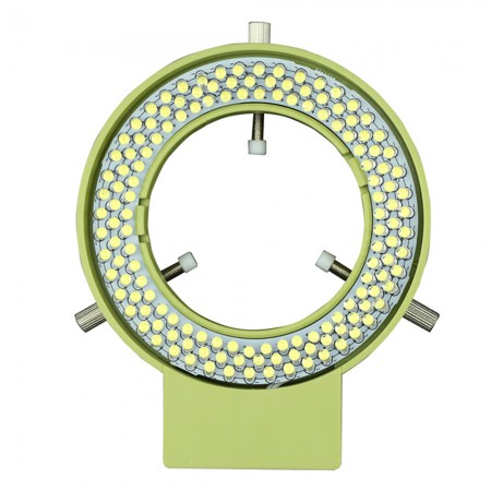 YCS Adjustable 144 LED Ring Light for Binocular / Trinocular Stereo Microscope