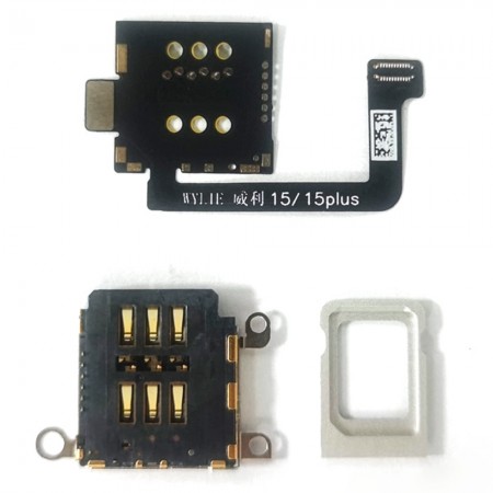 Wylie Tool Kit Non-Destructive for iPhone 15 / 15 Plus US Version Dual eSIM to Dual SIM Card