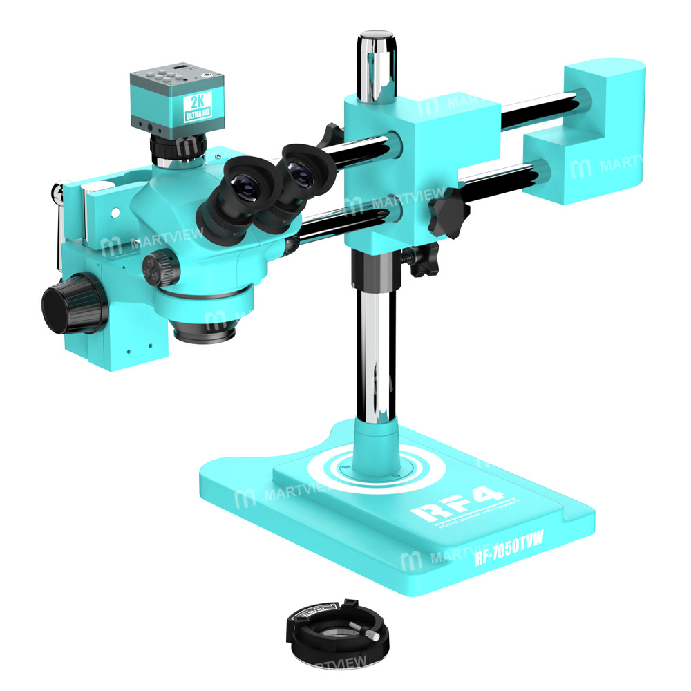 rf4 rf-7050tvw2kc2pro-binocular-stereo-zoom-industrial-microscope-with-2k-full-hd-camera-5