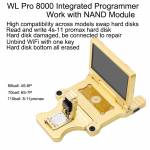 WL Pro 8000 Battery Test Light Sensor Restore NAND Read Write Integrated Programmer