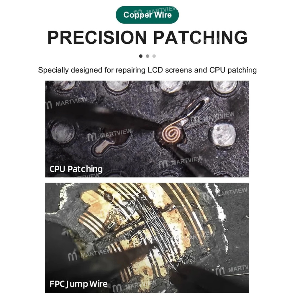 bst 069-0005mm-100m-ultra-fine-non-enameled-copper-cpu-sedicated-flying-wire-for-pcb-repair-5