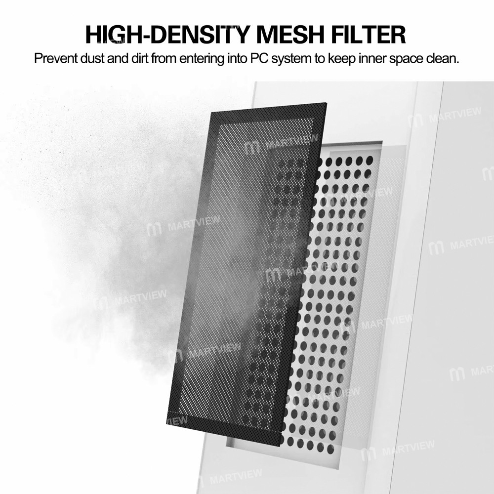 multiple specifications-magnetic-pvc-dust-filter-for-computer-cases-2