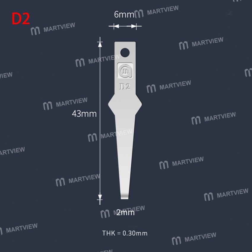 Amaoe D Series Non-slip Hand Grinding Scraping Glue Blades for Mobile Phone Motherboard