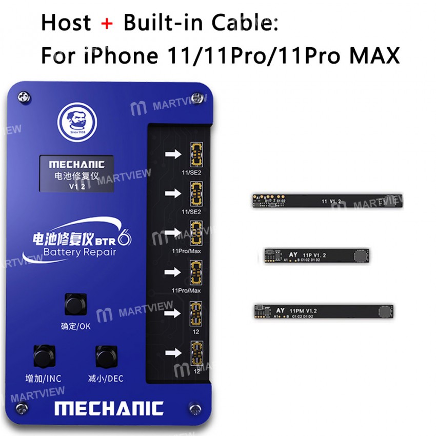 Mechanic BTR6 Battery Repair Instrument for iPhone 11 to 12 Series