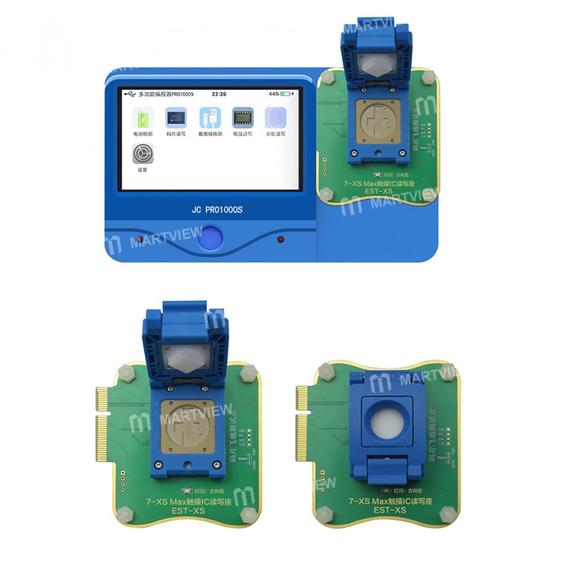 JC Pro1000S Touch IC Reading / Re-Writing Module (Need Remove IC) for iPhone Xs Max / Xs / X / 8 Plu
