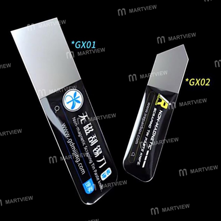 MiJing 0.4mm Non-Magnetic Scraping Tin Paste Scraper Knife