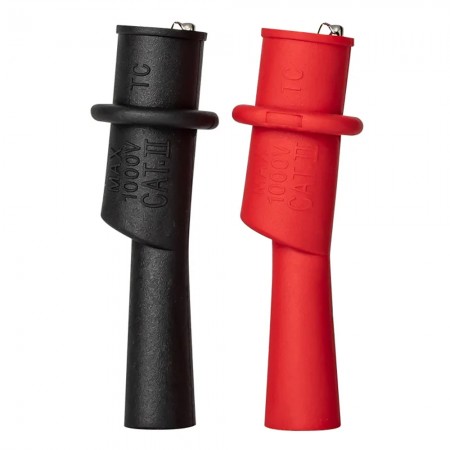 Aneng 1000V / 10A Universal Multimeter Alligator Test Clip Clamp - 2Pcs