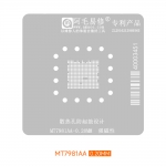 amaoe 020mm-mt7981aa-cpu-router-chip-bga-reballing-stencil-platform-set-4