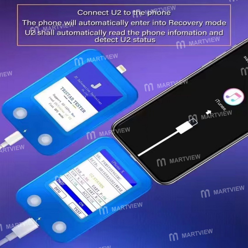 jcid u2-tristar-tester-auto-test-u2-chip-status-for-iphone-5-to-14pro-max-2