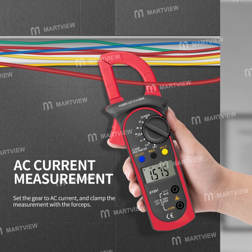 ST201 High Precision AC and DC Digital Clamp Multimeter