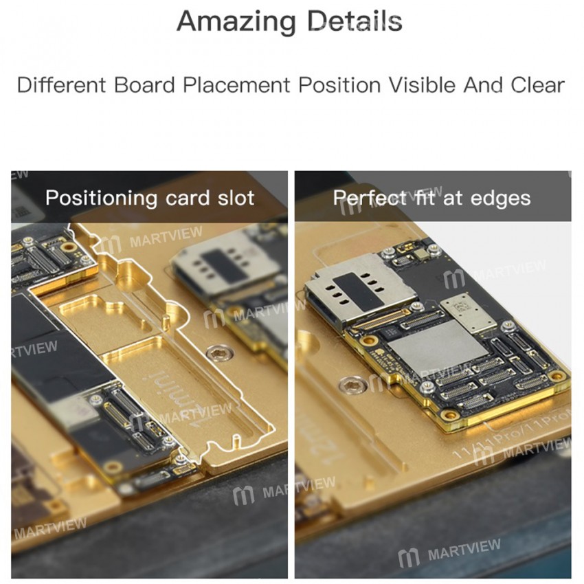 MasterXu HT01 Heating Platform for iPhone X to 12 Pro Max Middle Layer Board Repair